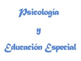 Psicología y Educación Especial