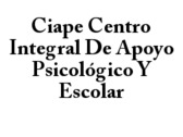Ciape Centro Integral De Apoyo Psicológico Y Escolar
