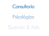 Consultorio Psicológico Guzmán & Ruiz