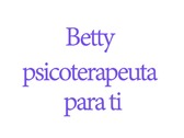 Betty psicoterapeuta para ti