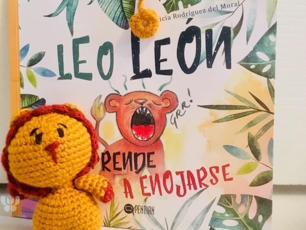 Libro “leo león aprende a enojarse