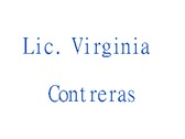 Lic. Virginia Contreras